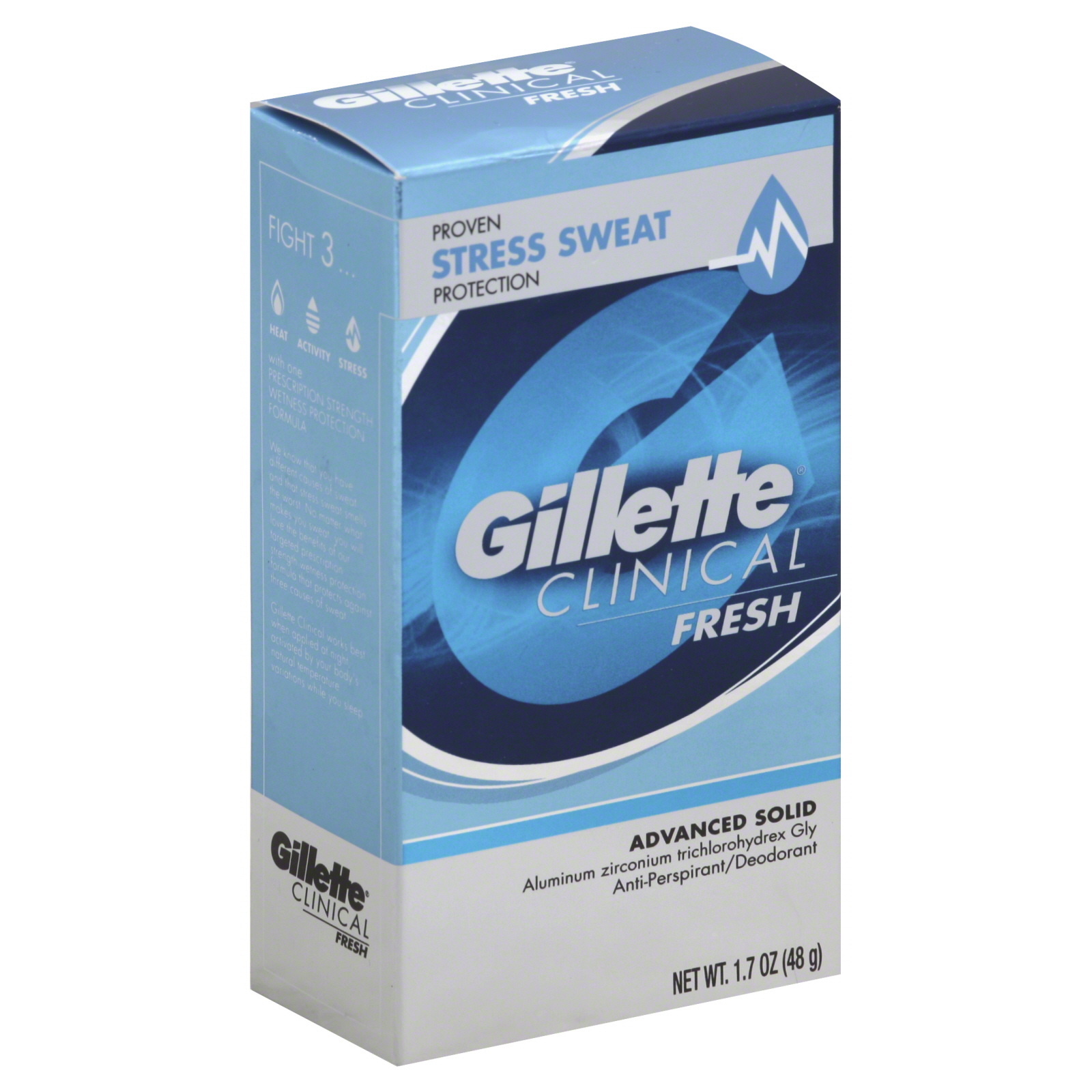 UPC 047400049529 Gillette Clinical Anti Perspirant/Deodorant