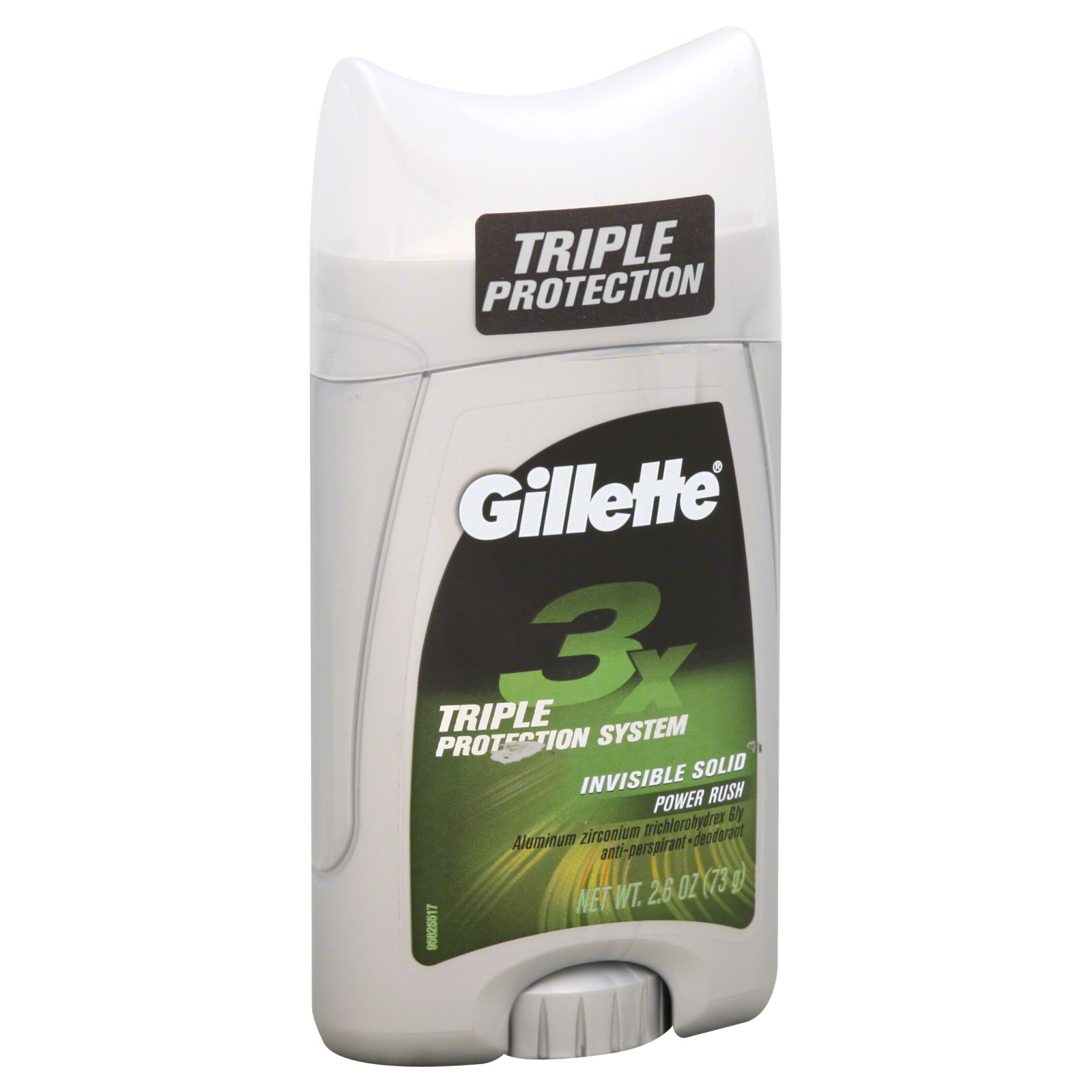 Gillette Anti-Perspirant/Deodorant, Invisible Solid, Power Rush, 2.6 oz (73 g) at Kmart.com