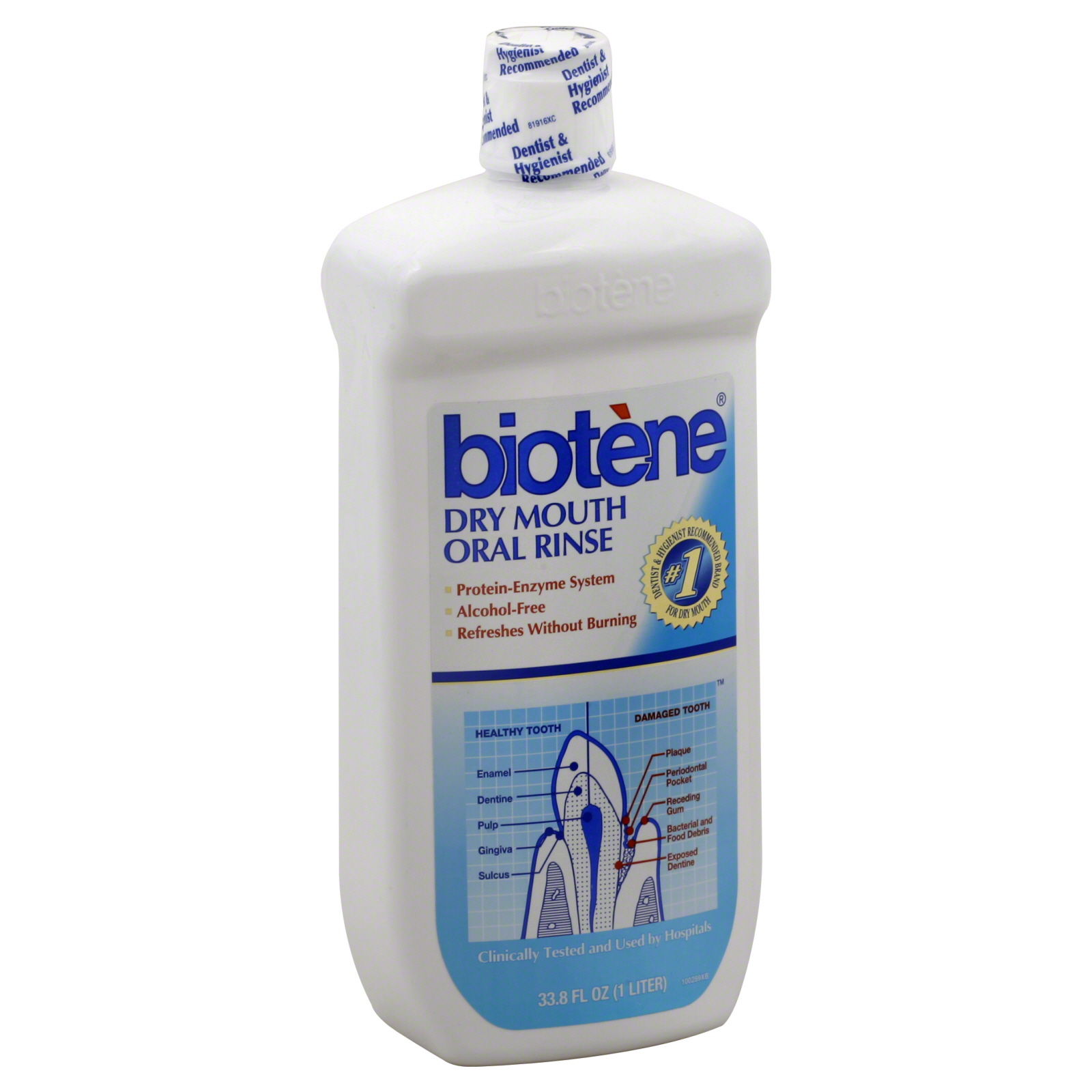 Biotene Toothpaste, Dry Mouth, Fresh Mint Original, 0.75 oz (21 g