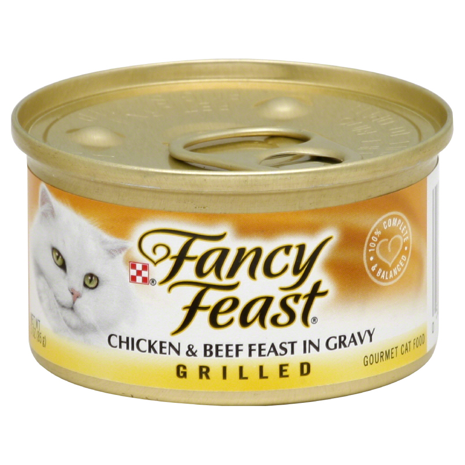 Fancy Feast Gourmet Cat Food, Chicken & Beef Feast in Gravy, Grilled, 3 oz (85 g) at Kmart.com