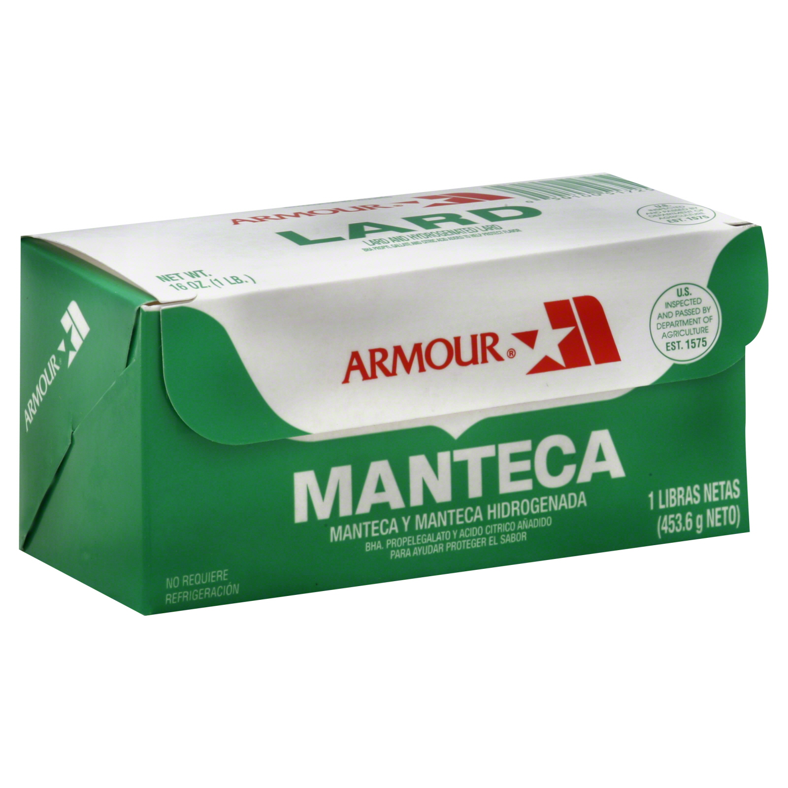 Armour Lard, 16 oz (1 lb) 453.6 g at Kmart.com