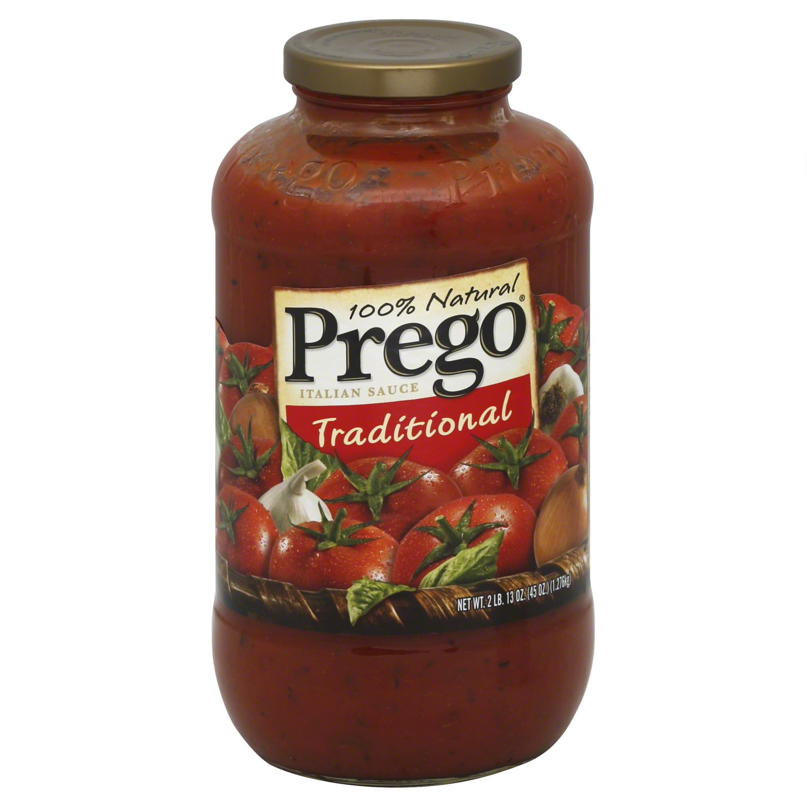 Prego Italian Sauce, Traditional, 45 oz (2 lb 13 oz) 1.276 kg at Kmart.com