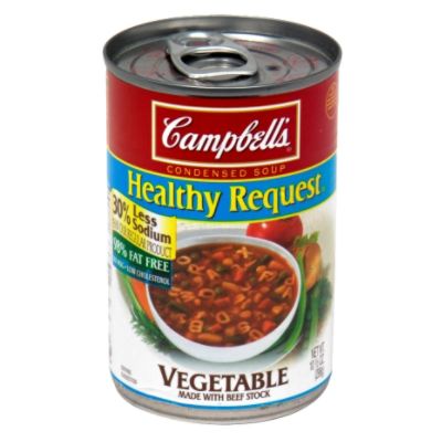 Campbell's Healthy Request Condensed Soup, Vegetable, 10.5 oz (298 g) at mygofer.com