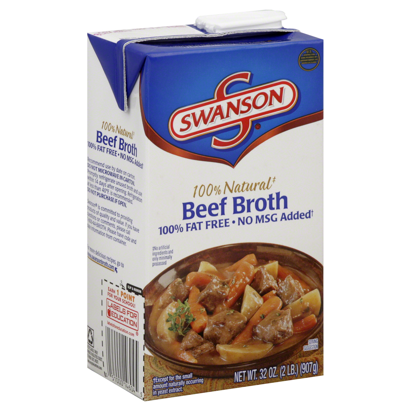 Swanson Broth, Beef, 32 oz (2 lb) 907 g at Kmart.com
