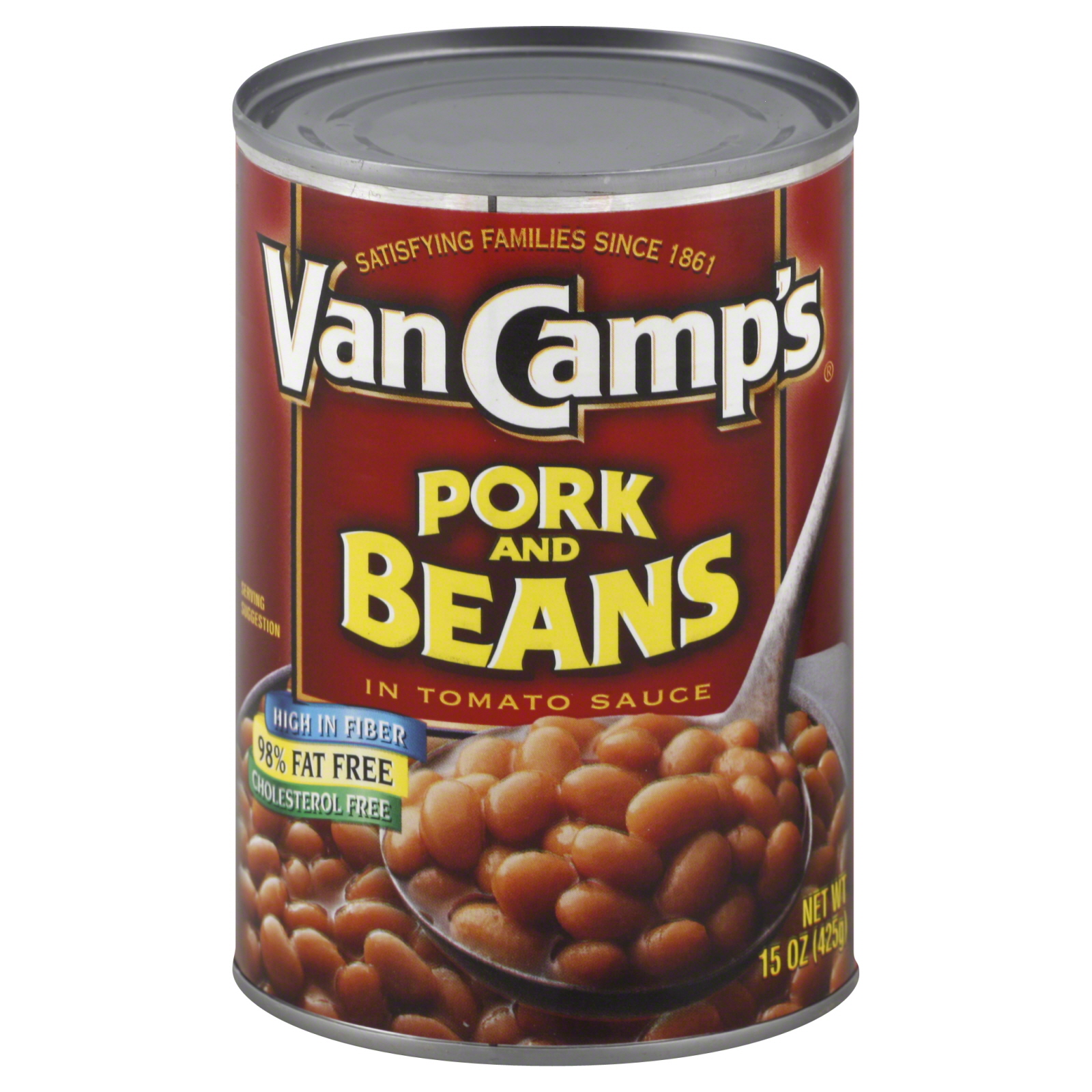 Van Camp's Pork and Beans, in Tomato Sauce, 15 oz (425 g) at mygofer.com