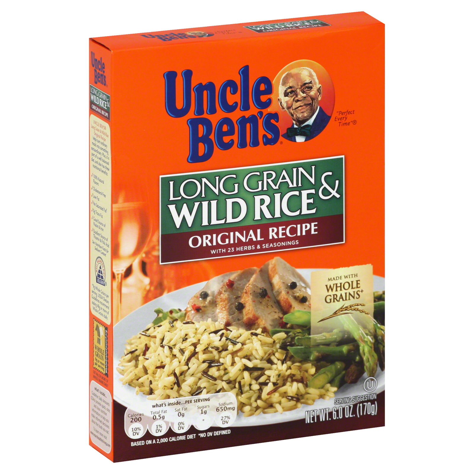 UPC 054800020010 Uncle Bens Long Grain And Wild Rice Original 