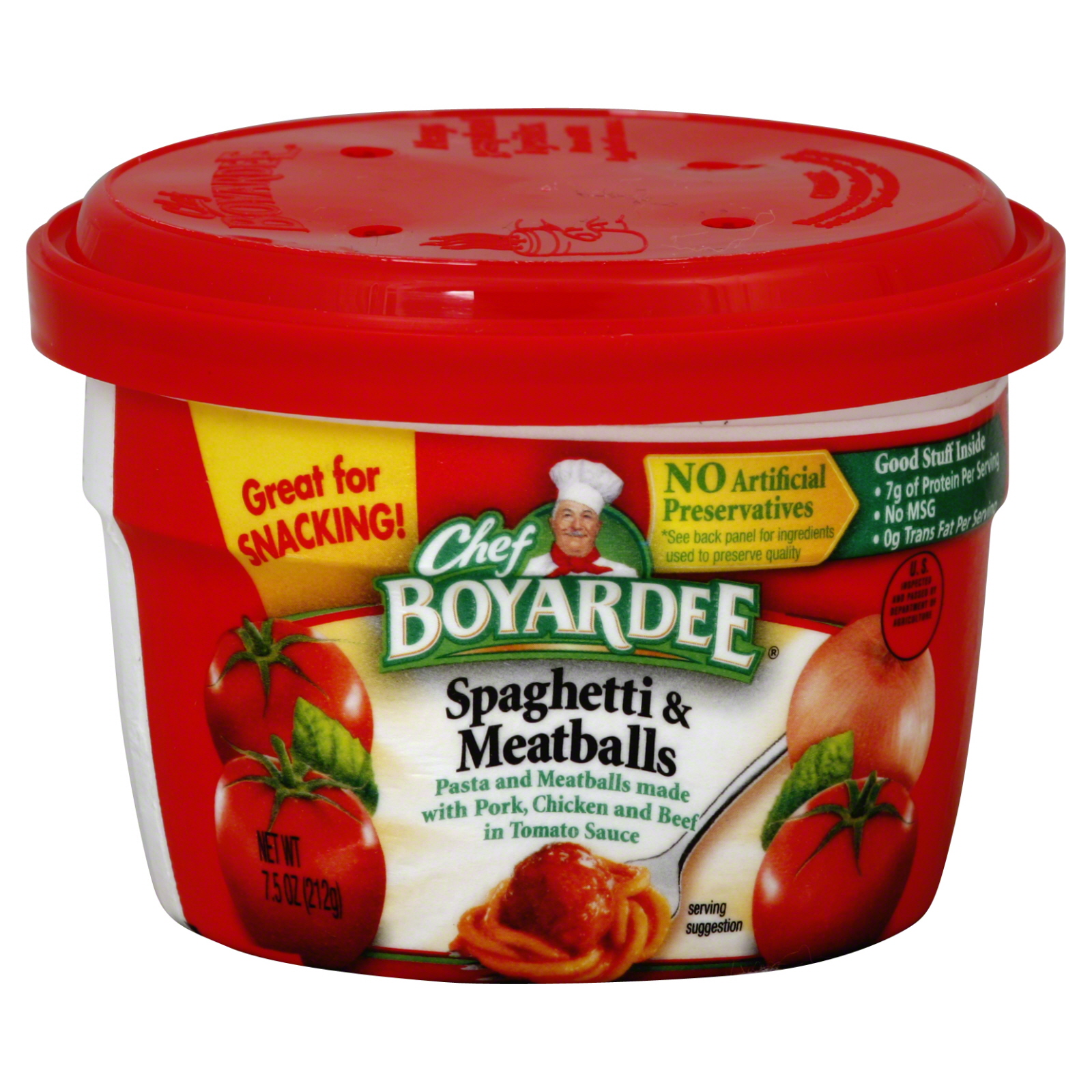Chef Boyardee Spaghetti & Meatballs, 7.5 oz (212 g) at Kmart.com