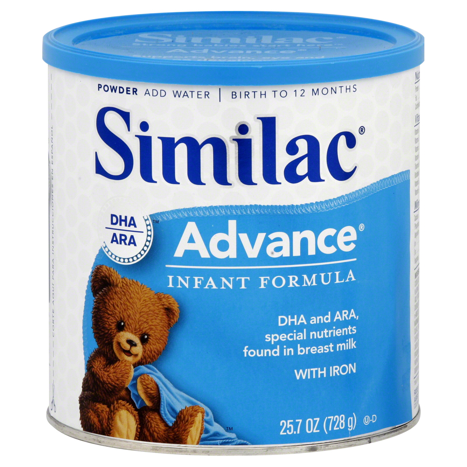 Similac Advance Infant Formula, with Iron, Powder, 25.7 oz (728 g) at Kmart.com