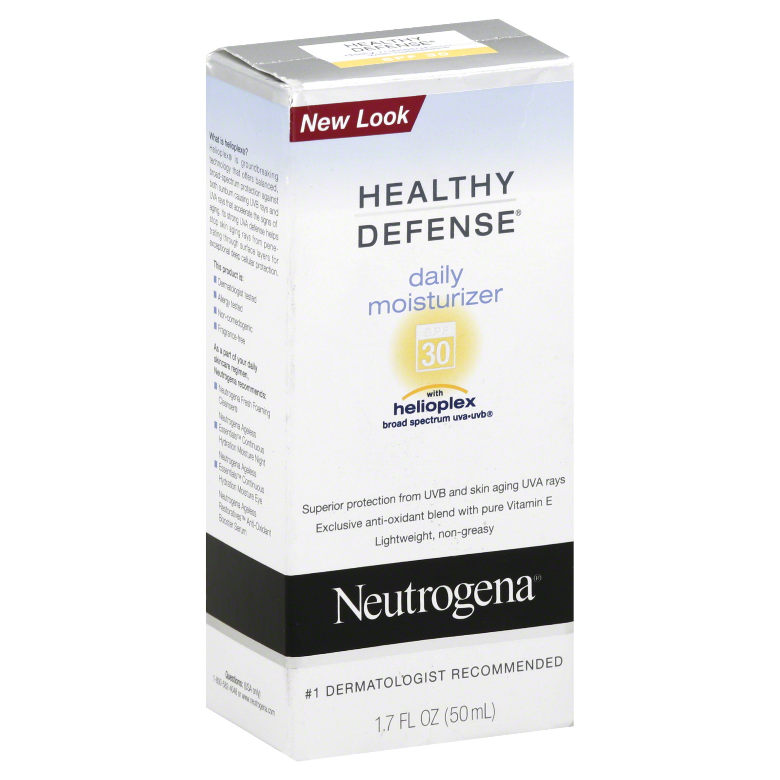 Neutrogena Healthy Defense Moisturizer, Daily, 1.7 fl oz (50 ml) - NEUTROGENA CORPORATION