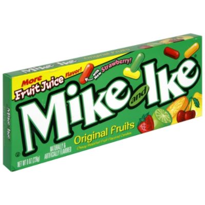 Mike and Ike Chewy Fruit Flavored Candies, Assorted Original Fruits, 8 oz (226 g) at Kmart.com