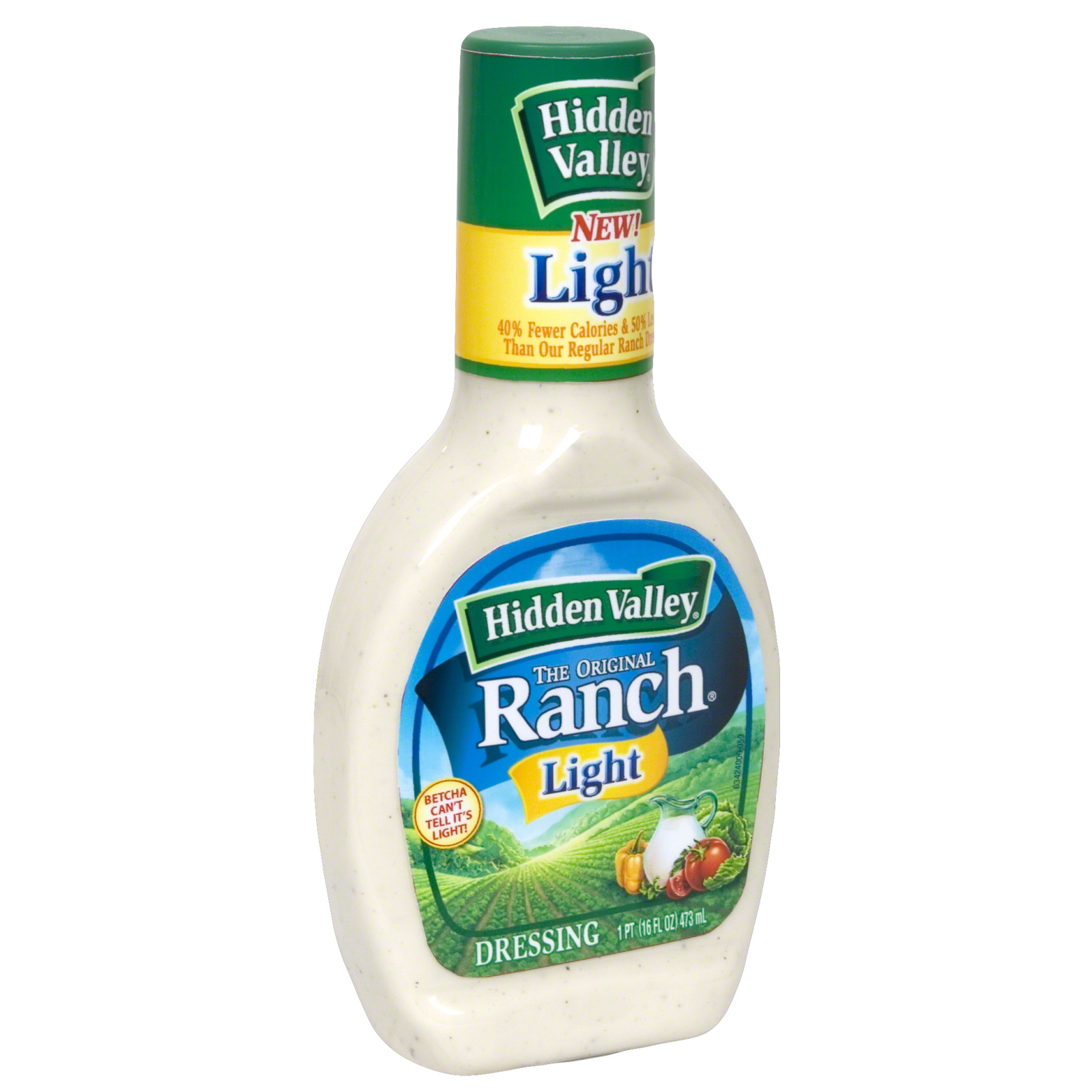 Hidden Valley The Original Ranch Light Dressing, 16 fl oz (1 pt) 473 ml