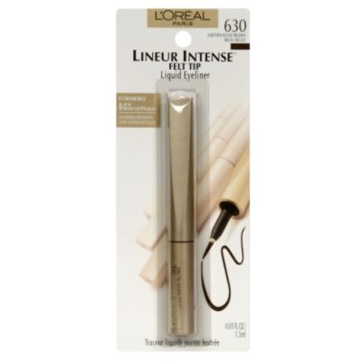 L'Oreal Lineur Intense Felt Tip Liquid Eyeliner, Earthen Rock Brown 630, 0.05 fl oz (1.5 ml) at Sears.com