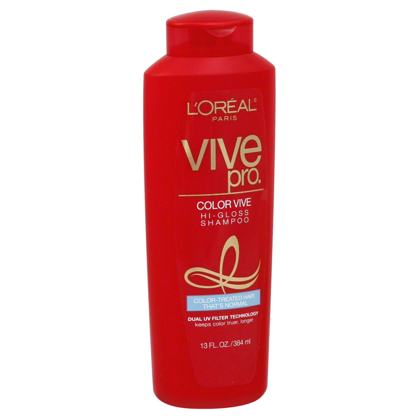 L'Oreal Vive Pro Color Vive Shampoo, Hi-Gloss, 13 fl oz (384 ml