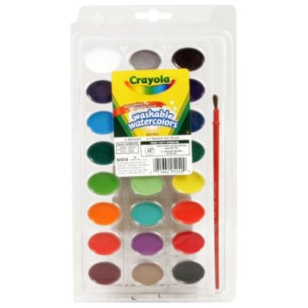 Crayola Washable Watercolors, 24 colors - Toys & Games - Arts & Crafts