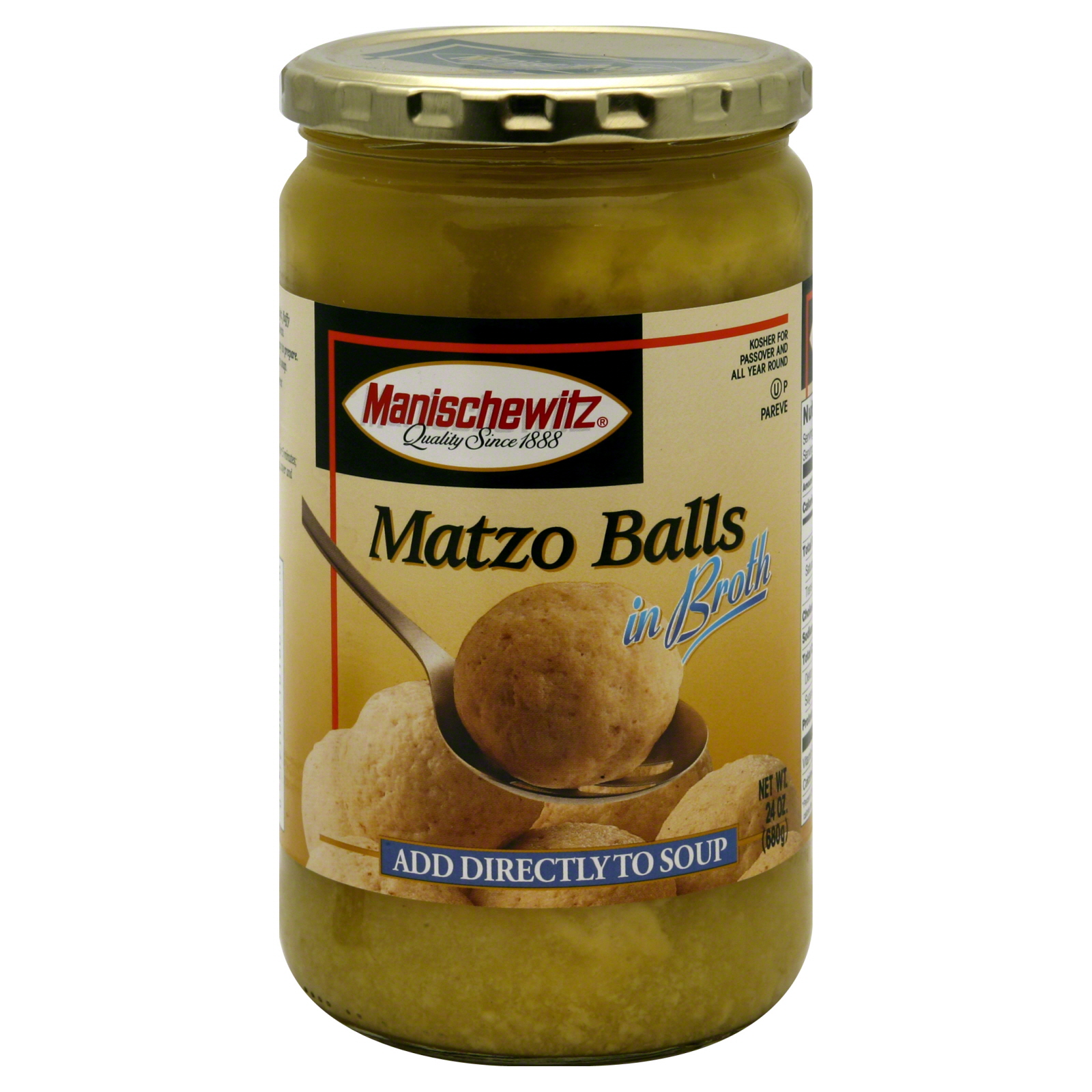 UPC 072700101806 product image for Matzo Balls in Broth, 24 oz (680 g) | upcitemdb.com