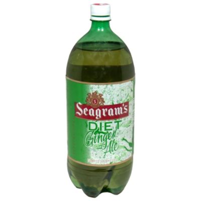Seagram's Ginger Ale, Diet, 67.6 fl oz (2 qt 3.6 fl oz) 2 lt at mygofer.com