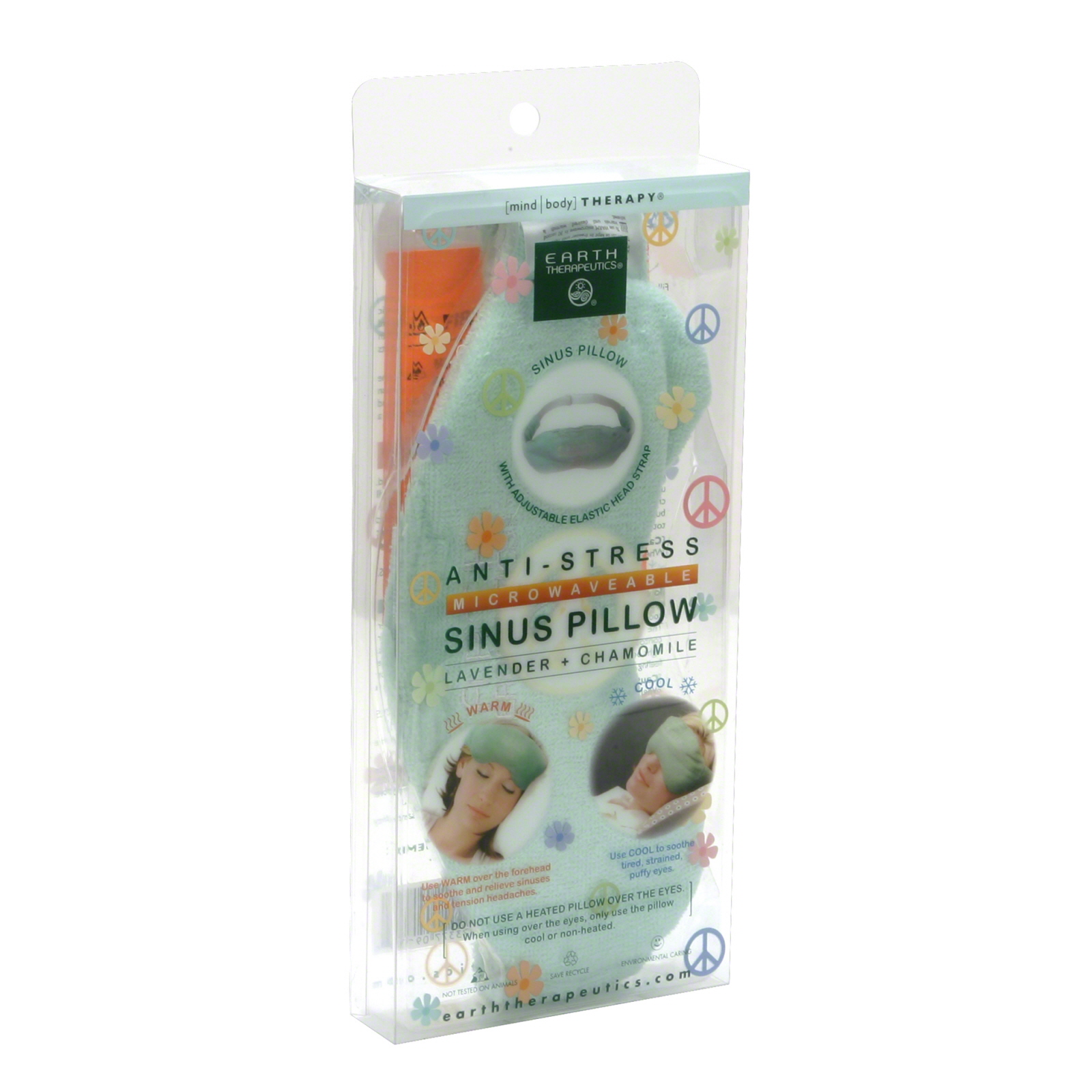 Earth Therapeutics Anti-Stress Sinus Pillow, Lavender + Chamomile, 1 pillow at Sears.com