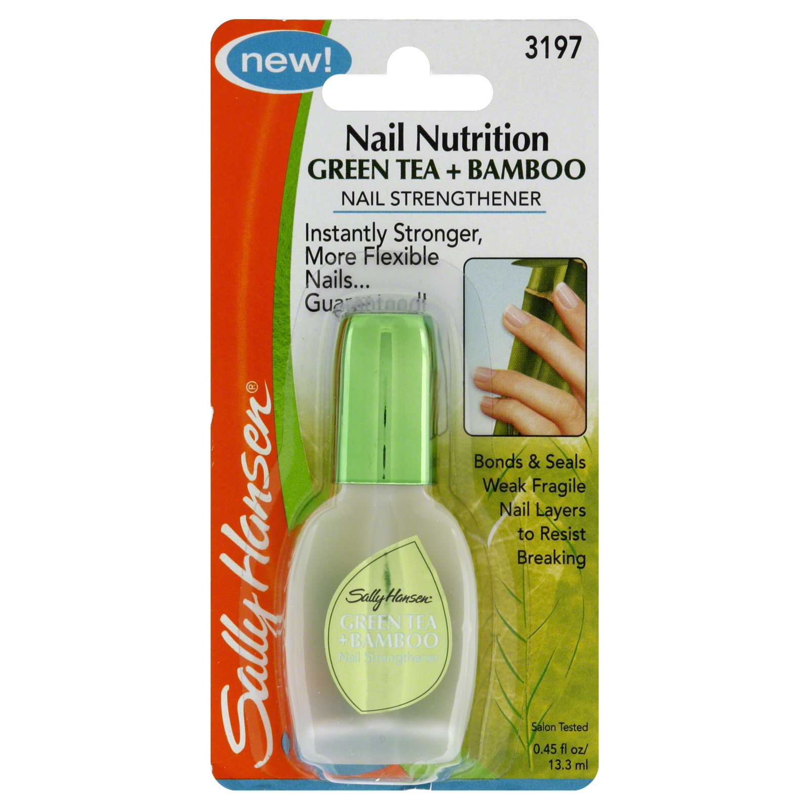 Sally Hansen Nail Nutrition Green Tea + Bamboo Nail Strengthener Shop