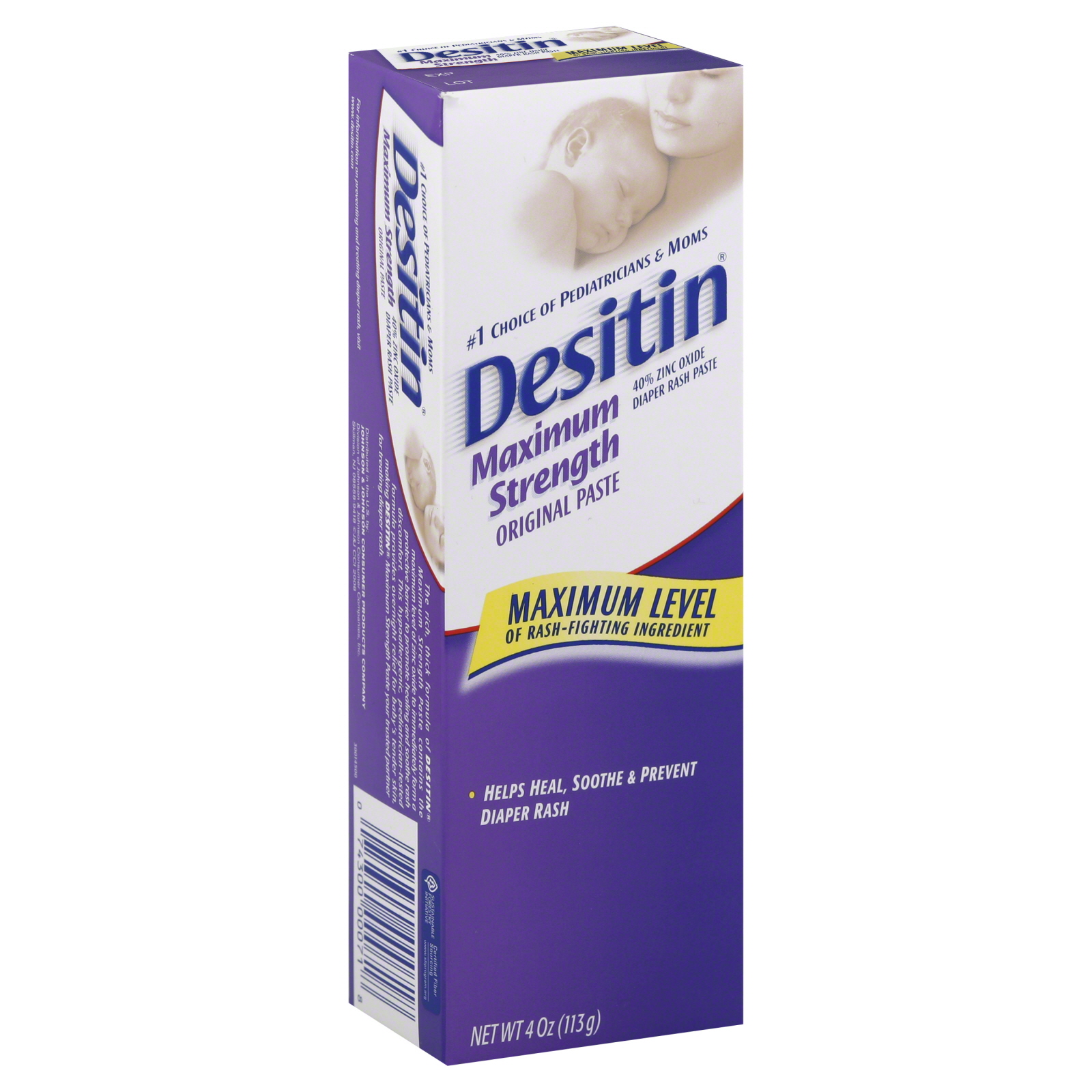 Desitin Diaper Rash Paste, Maximum Strength, Original, 4 oz (113 g) at Kmart.com