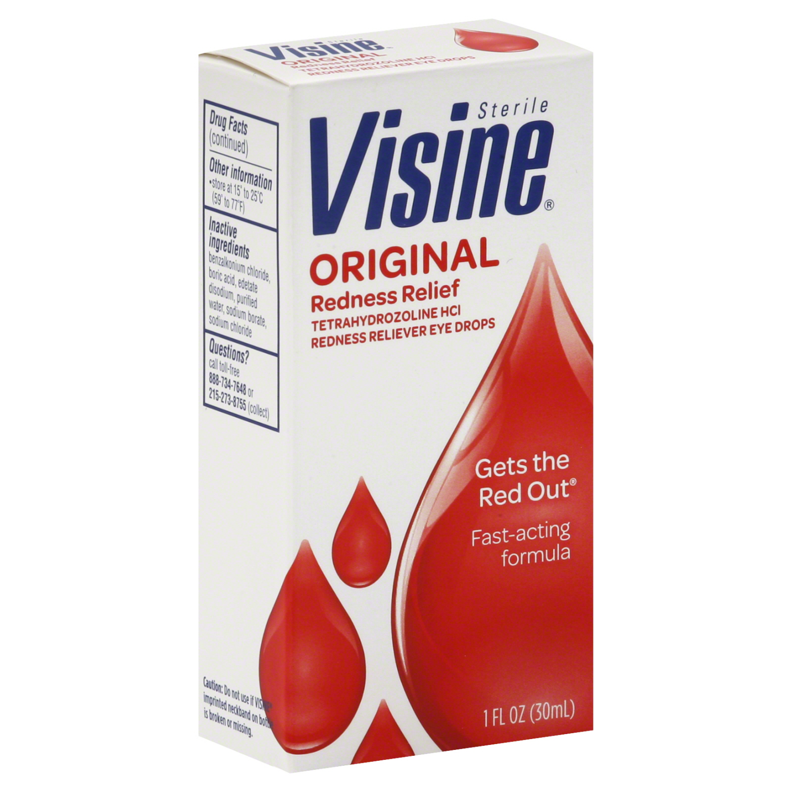 Visine Original, Eye Drops, 1 fl oz Personal Care Tips Personal