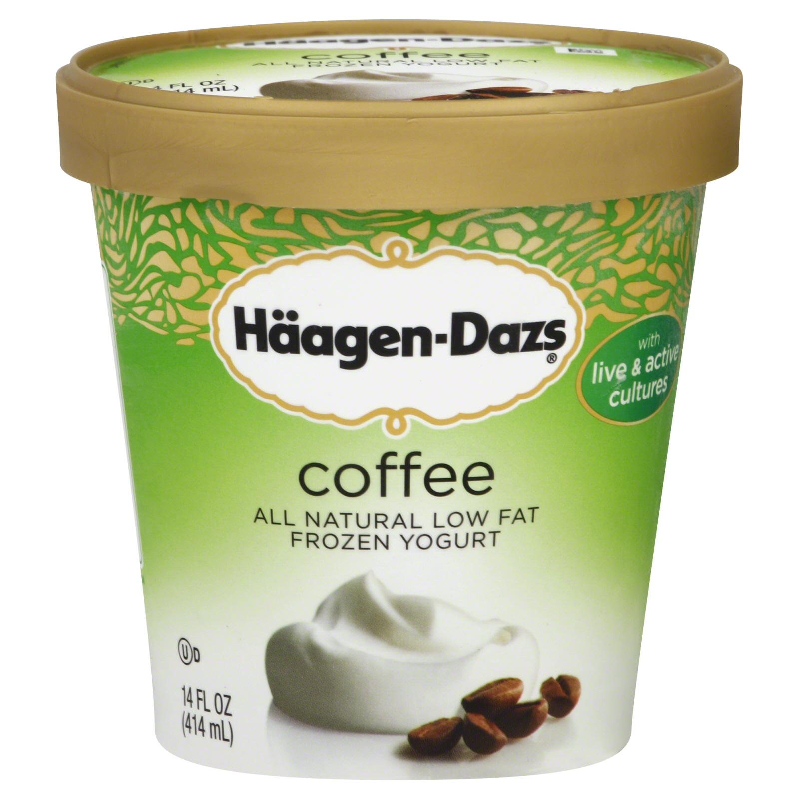Haagen-Dazs Frozen Yogurt, Low Fat, Coffee, 14 fl oz (414 ml) at Kmart.com