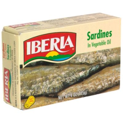 Iberia Sardines in Vegetable Oil, 4 oz (115 g) at Kmart.com