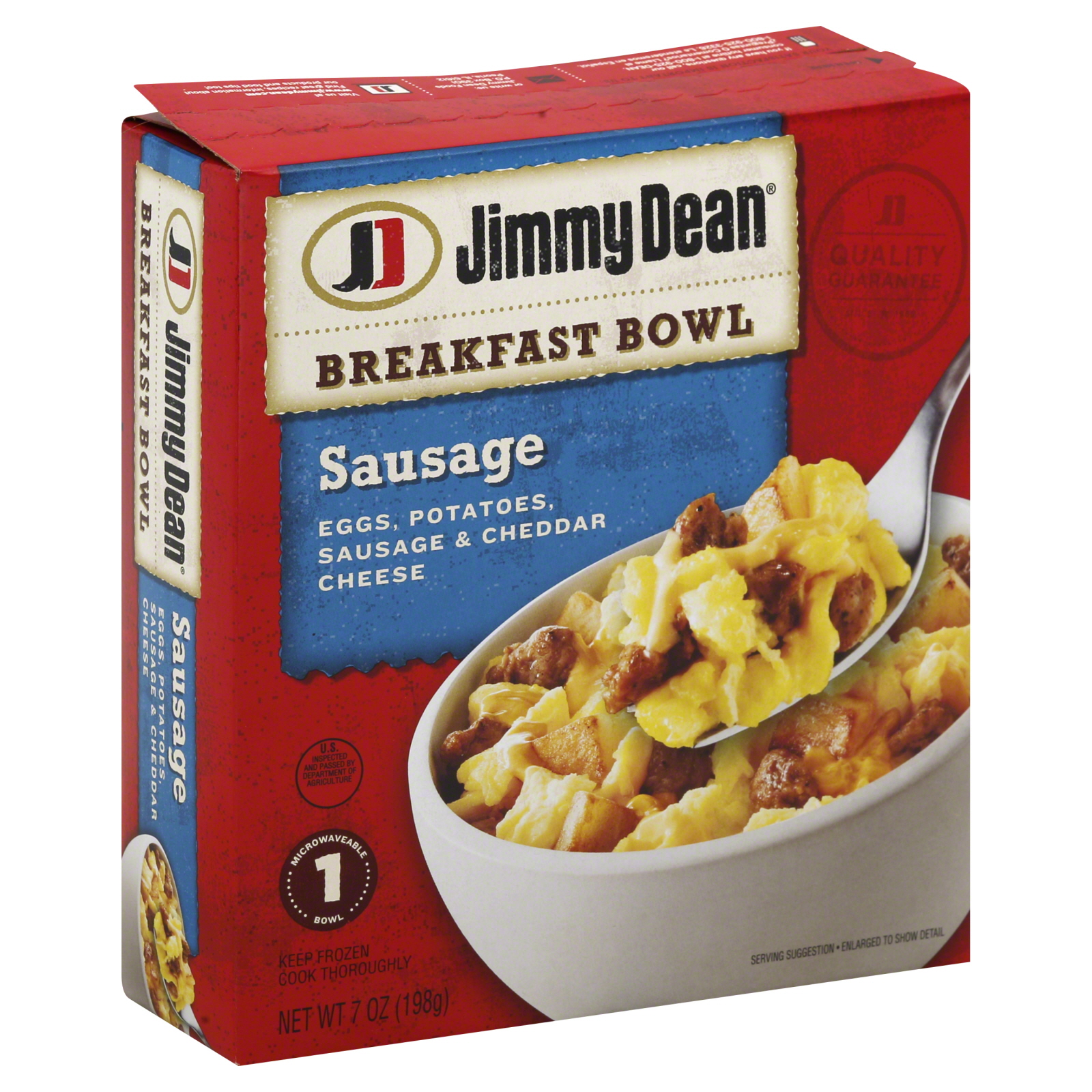 UPC 077900471322 Jimmy Dean Entree Sausage Breakfast Bowl, 8 Ounce