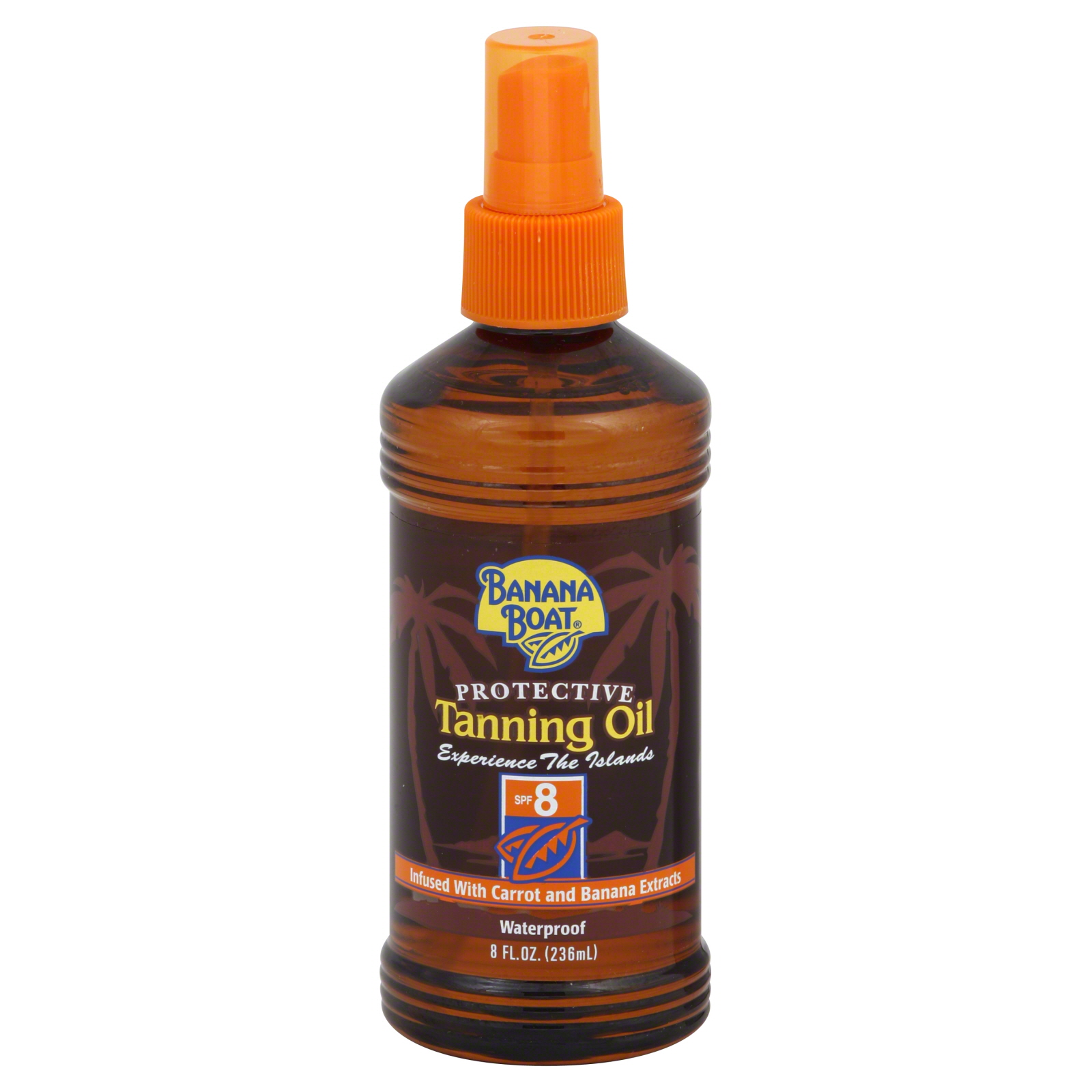 Banana Boat Tanning Oil, Protective, Waterproof, SPF 8, 8 fl oz (236 ml) at Kmart.com