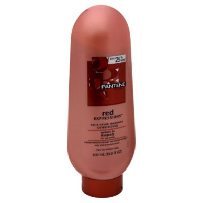 Pantene Pro-V Red Expressions Conditioner Color Enhancing Auburn To Burgundy 13.5 Fluid Ounce Bottle