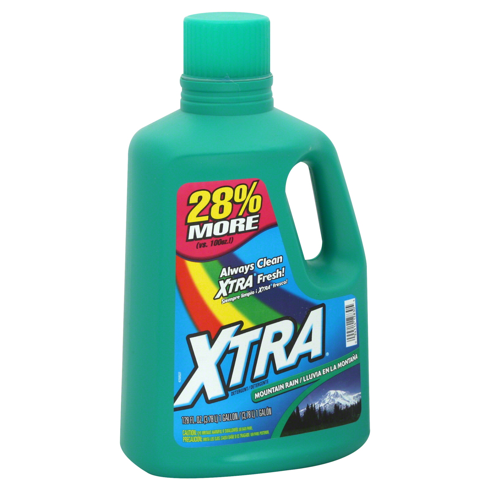 XTRA Detergent, Mountain Rain, 128 fl oz (3.78 l) 1 gal at Kmart.com