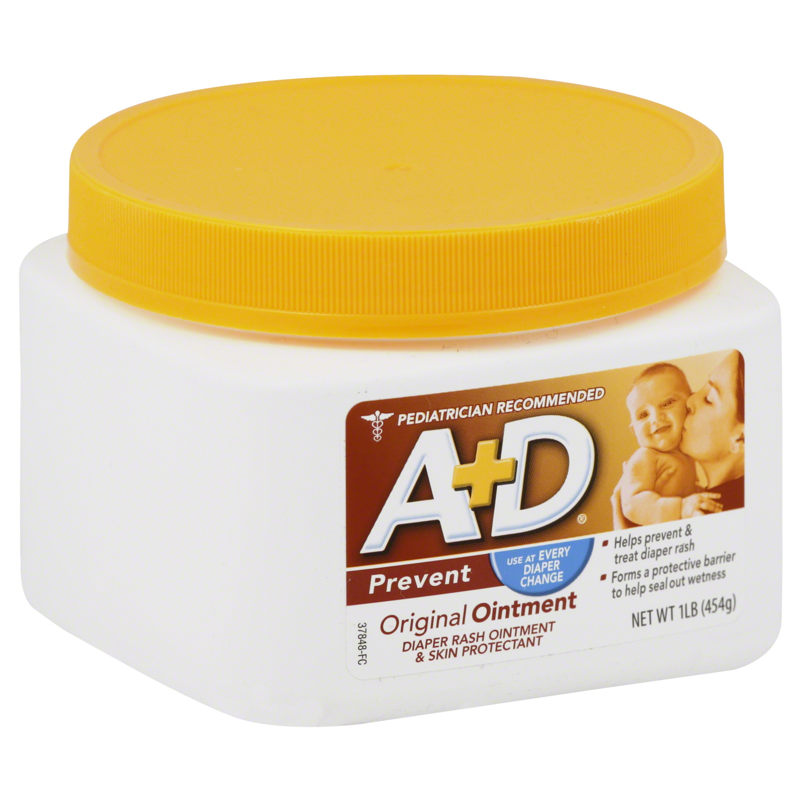 Gintsr A+D Original Diaper Rash Ointment 4 oz.