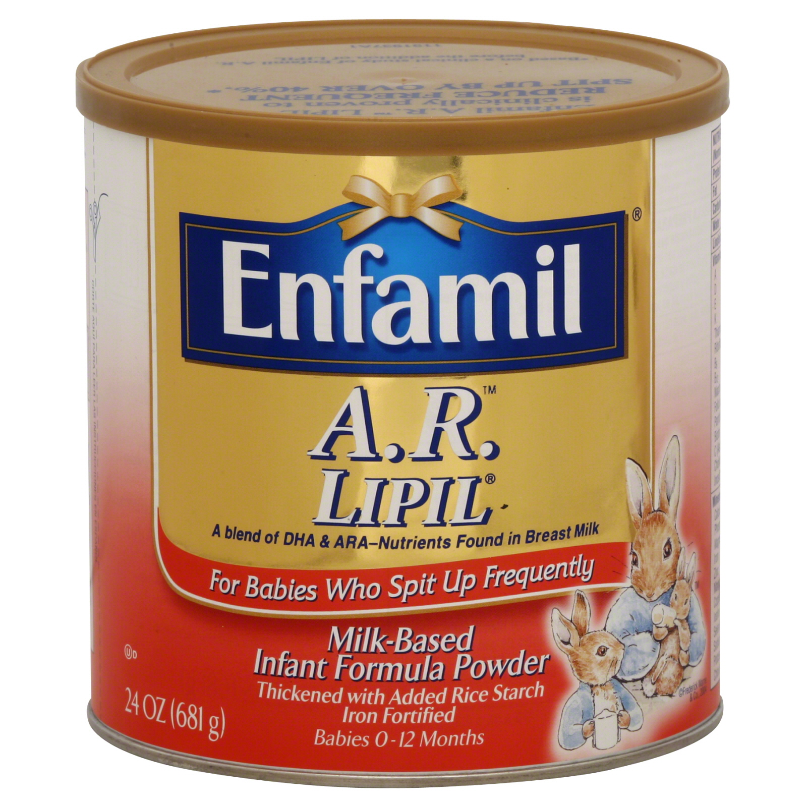 UPC 300870201591 product image for Enfamil A.R. Lipil Infant Formula, Milk Based, Powder, 24 oz (681 g) - BRISTOL-M | upcitemdb.com