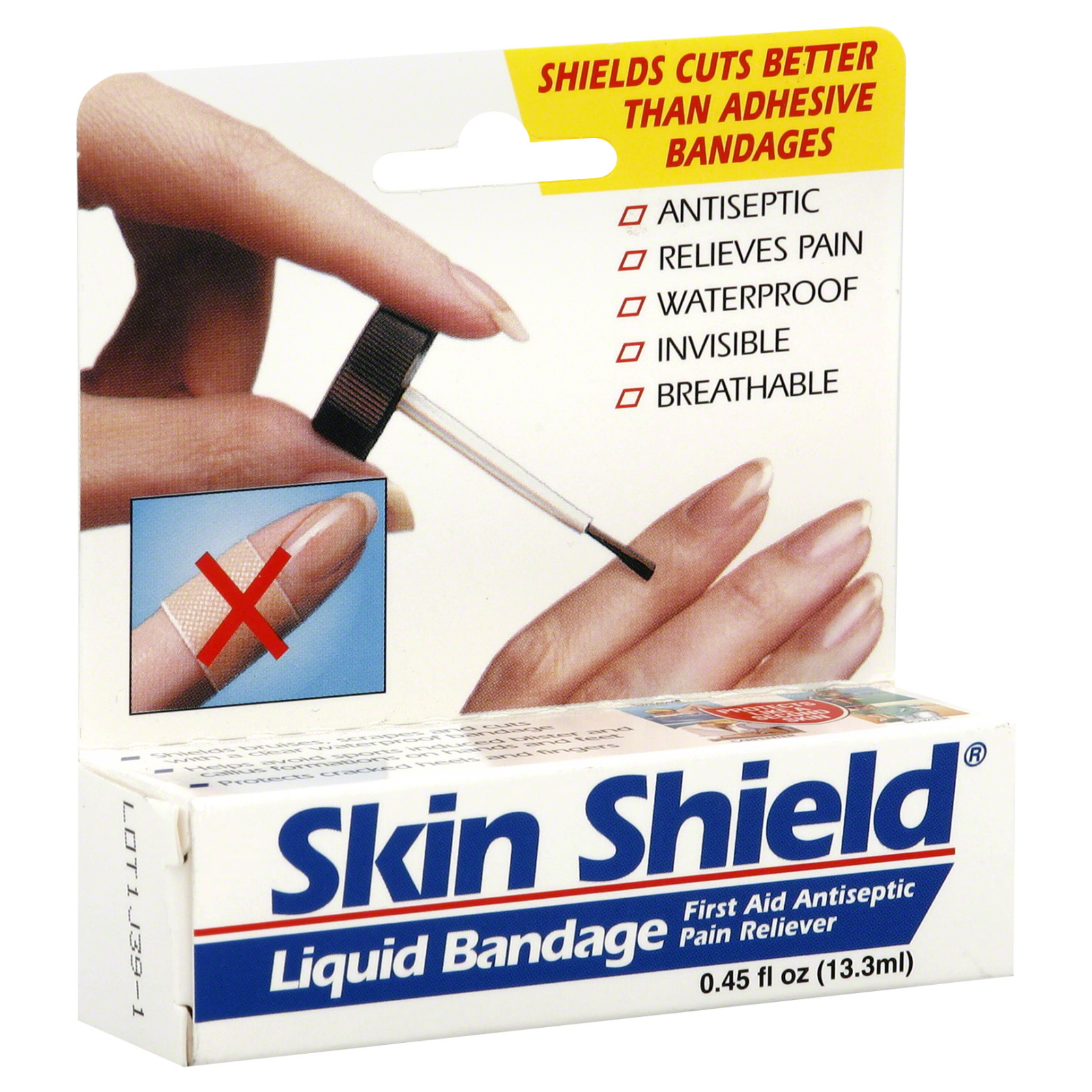 Skin Shield Liquid Bandage, 0.45 fl oz (13.3 ml) Shop Your Way