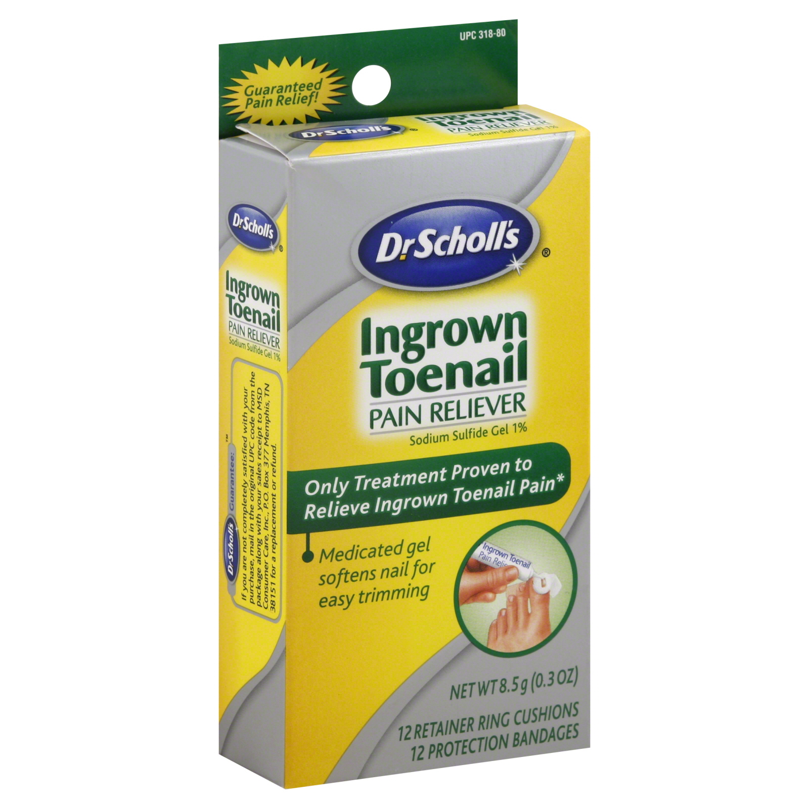 UPC 311017318805 Dr. Scholl's Ingrown Toenail Pain Reliever, 1 kit