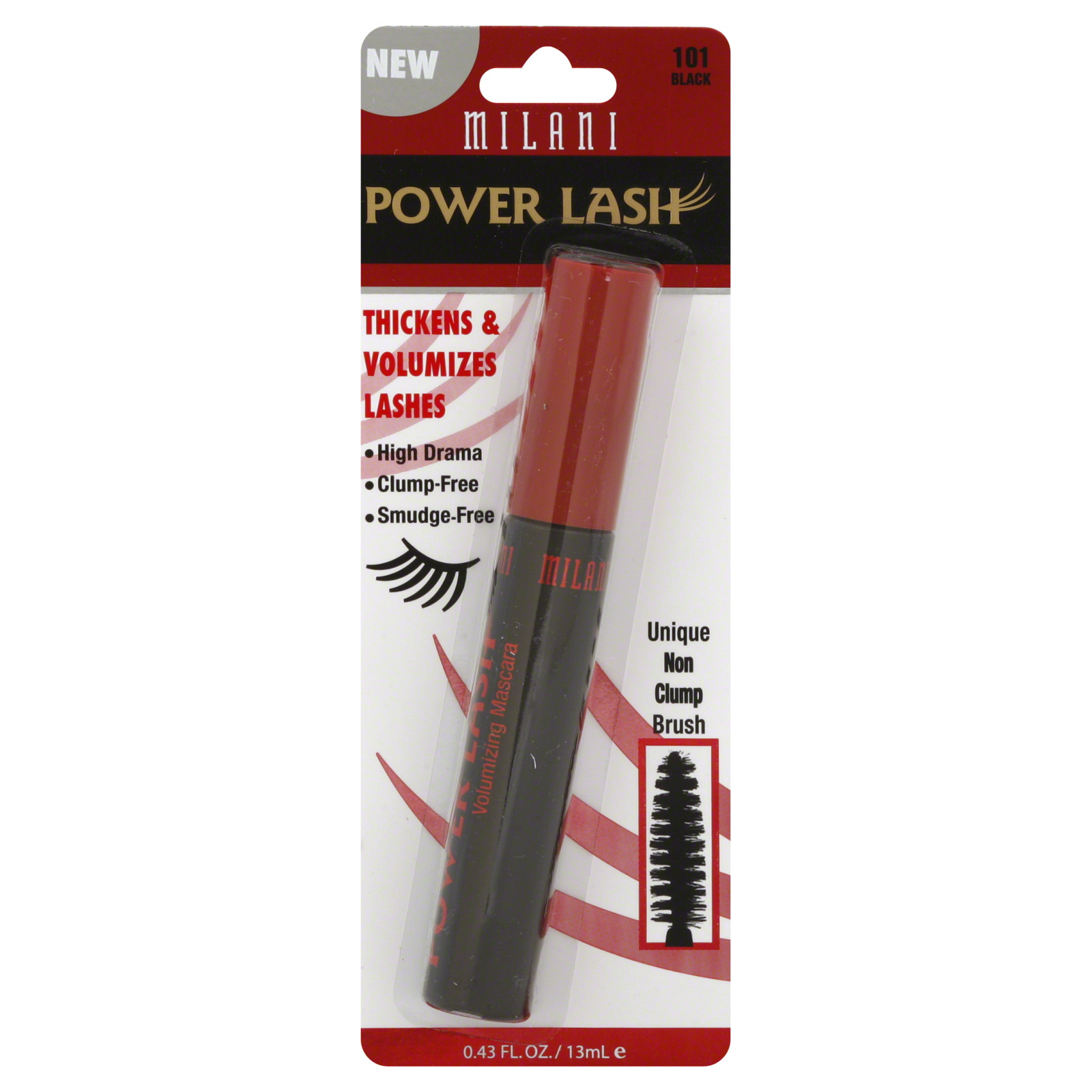 Jordana Best Lash Extreme Volumizing Mascara Black .3 fl oz Beauty