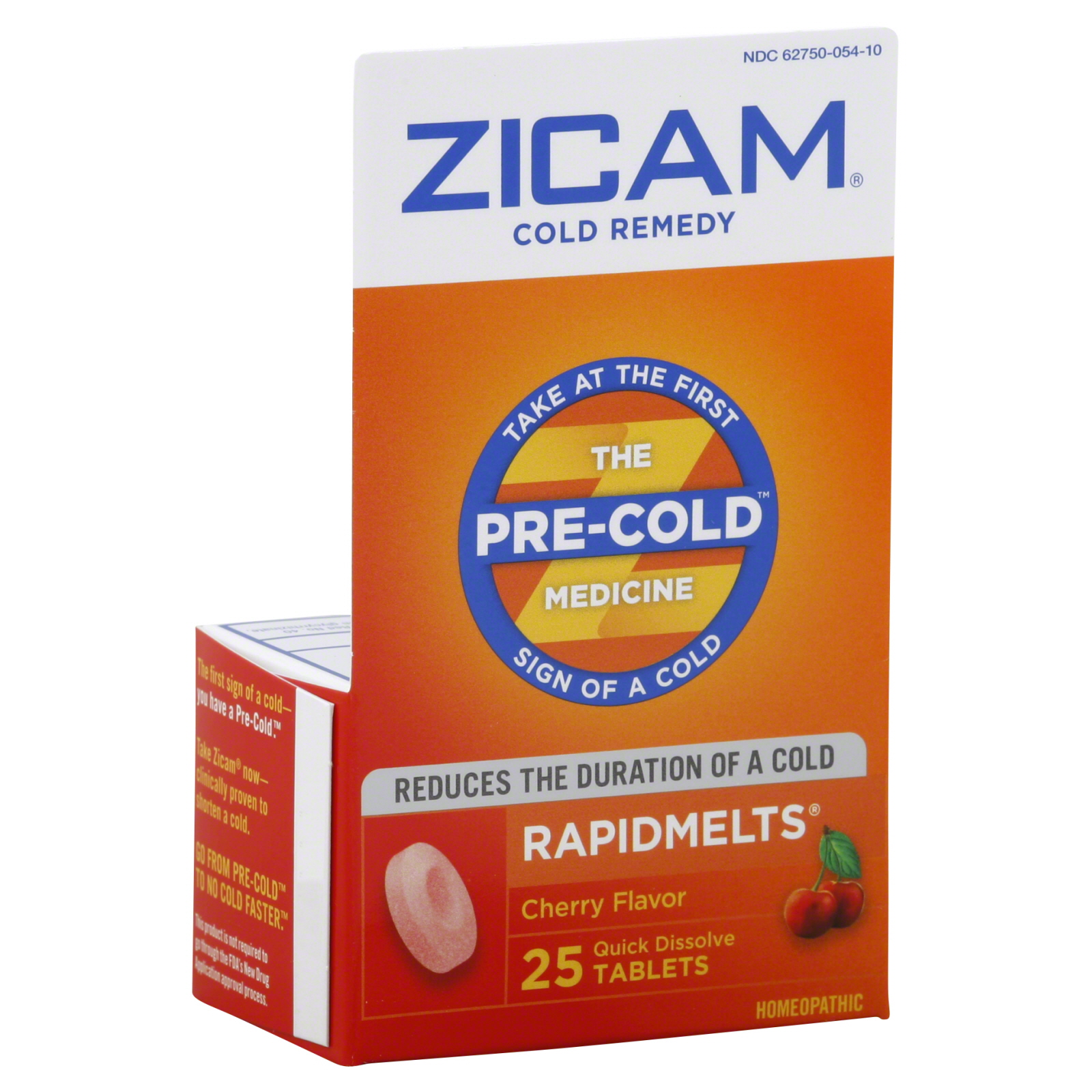 Cold Remedy, Quick Dissolve Tablets, Cherry Flavor, 25 tablets