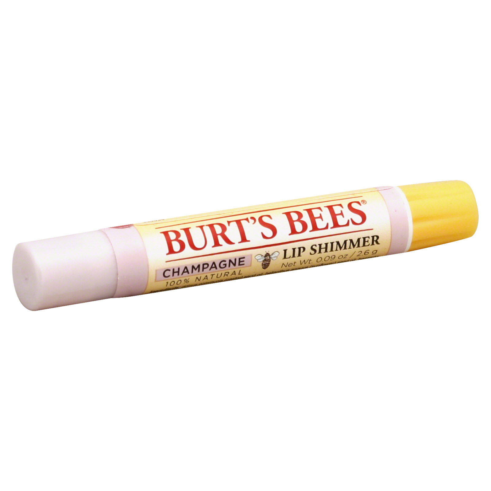 Burt's Bees Lip Shimmer, Champagne, 0.09 oz (2.6 g) Whites