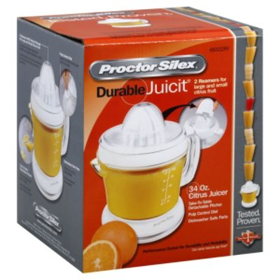 Hamilton Beach Durable Juicer, Citrus, Juicit, 34 Oz, 1 juicer