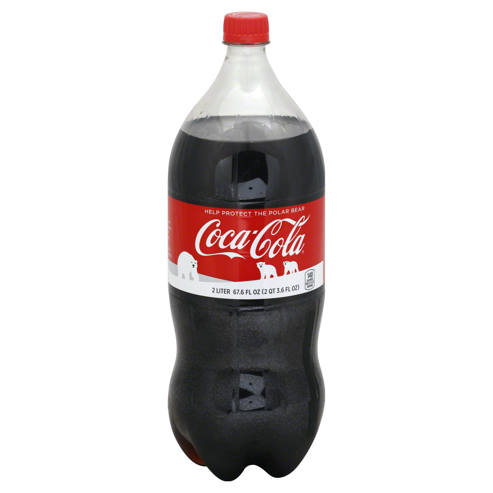 Coca-Cola Classic Cola, 67.6 fl oz (2 qt 3.6 fl oz) 2 lt at mygofer.com