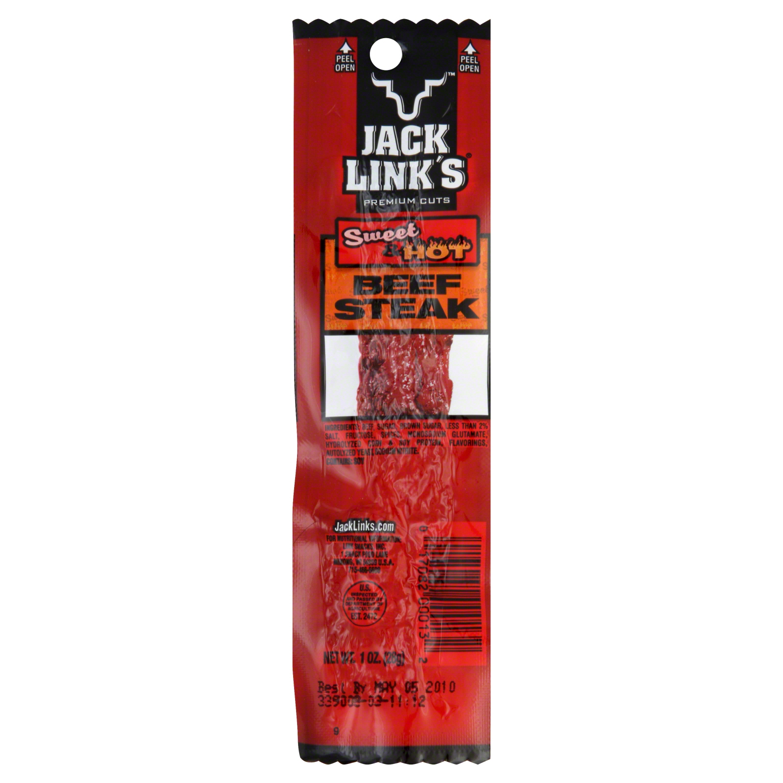 UPC 017082000132 product image for Premium Cuts Beef Steak, Sweet & Hot, 1 oz (28 g) | upcitemdb.com