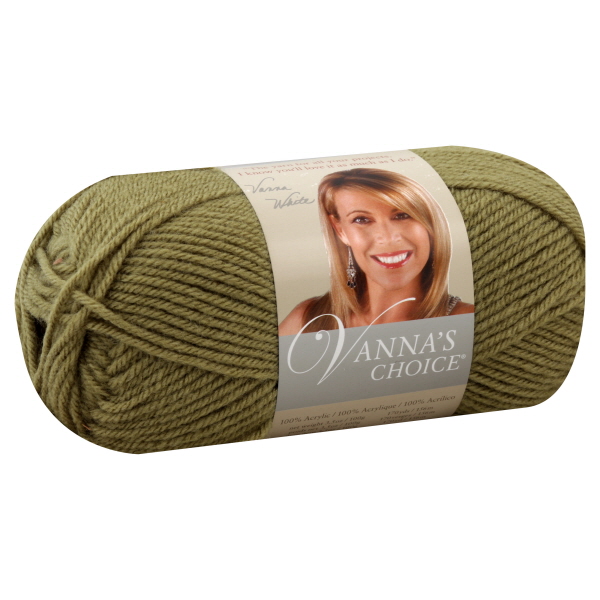 Lion Brand Vannas Choice Yarn Dusty Green - Home - Crafts & Hobbies ...