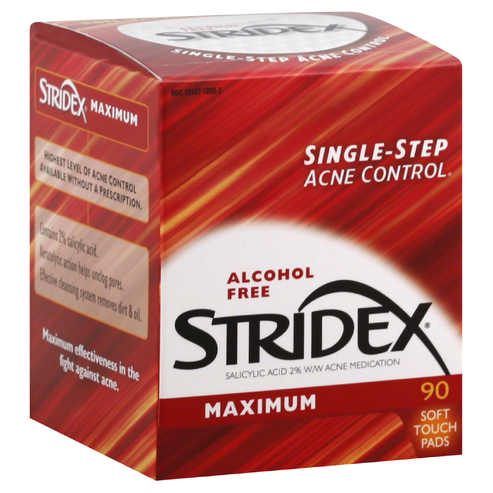 UPC 041388097091 product image for Stridex Maximum Maximum Pads, 90 pads | upcitemdb.com