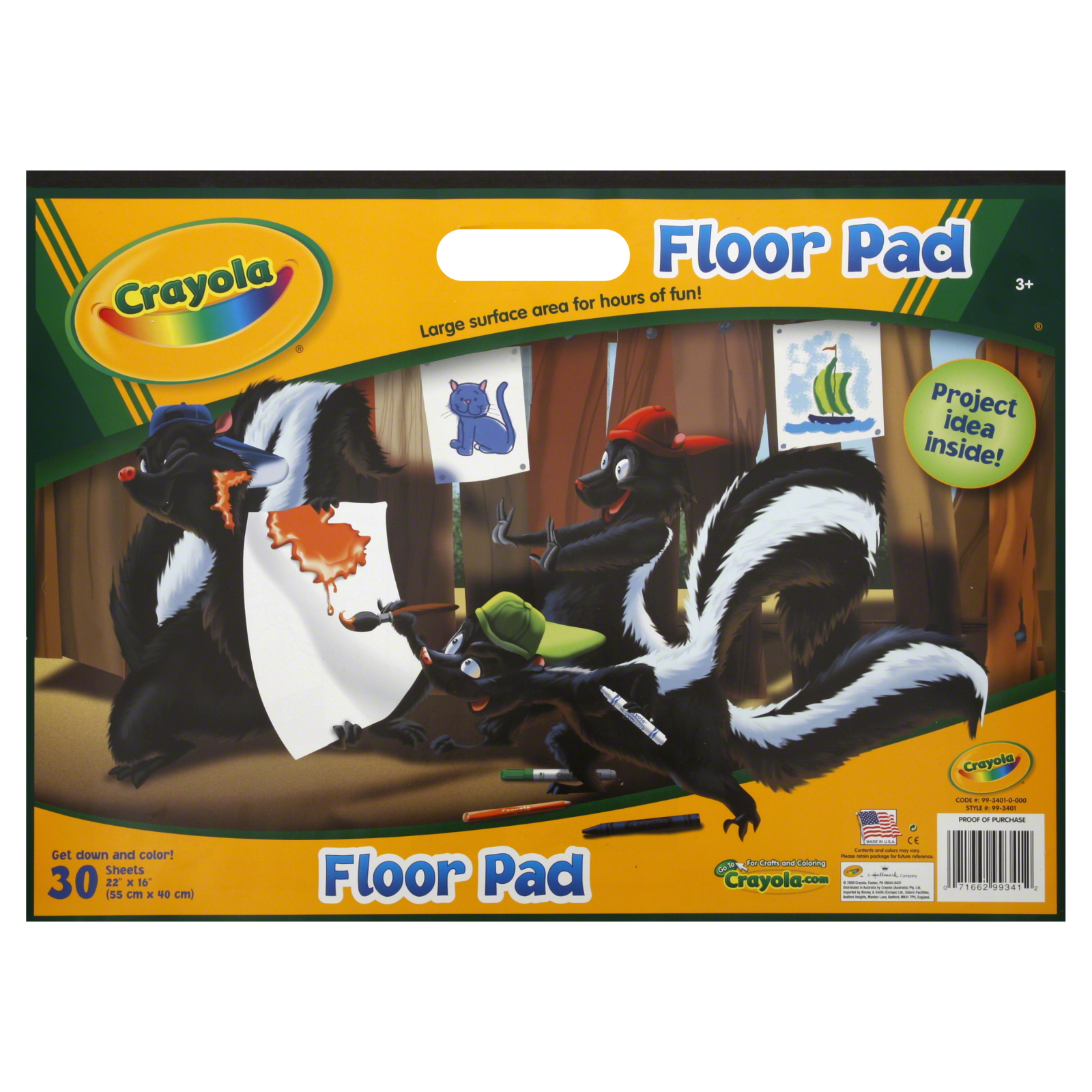 Crayola Floor Pad, 30 sheets at Kmart.com