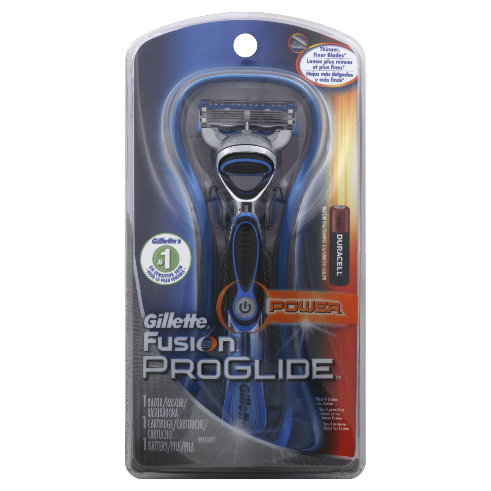 Gillette Fusion ProGlide Razor, Power, 1 razor - GILLETTE COMPANY