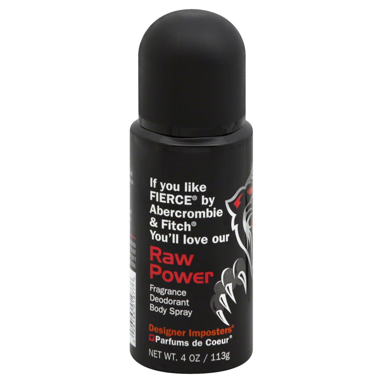 UPC 026169019776 product image for Raw Power Deodorant Body Spray, Fragrance, for Men, 4 oz (113 g) | upcitemdb.com
