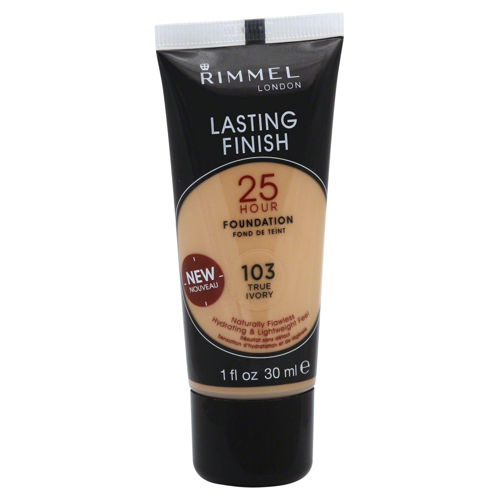 Rimmel Lasting Finish Foundation, 25 Hour, True Ivory 103, 1 fl oz (30 ml) at Kmart.com