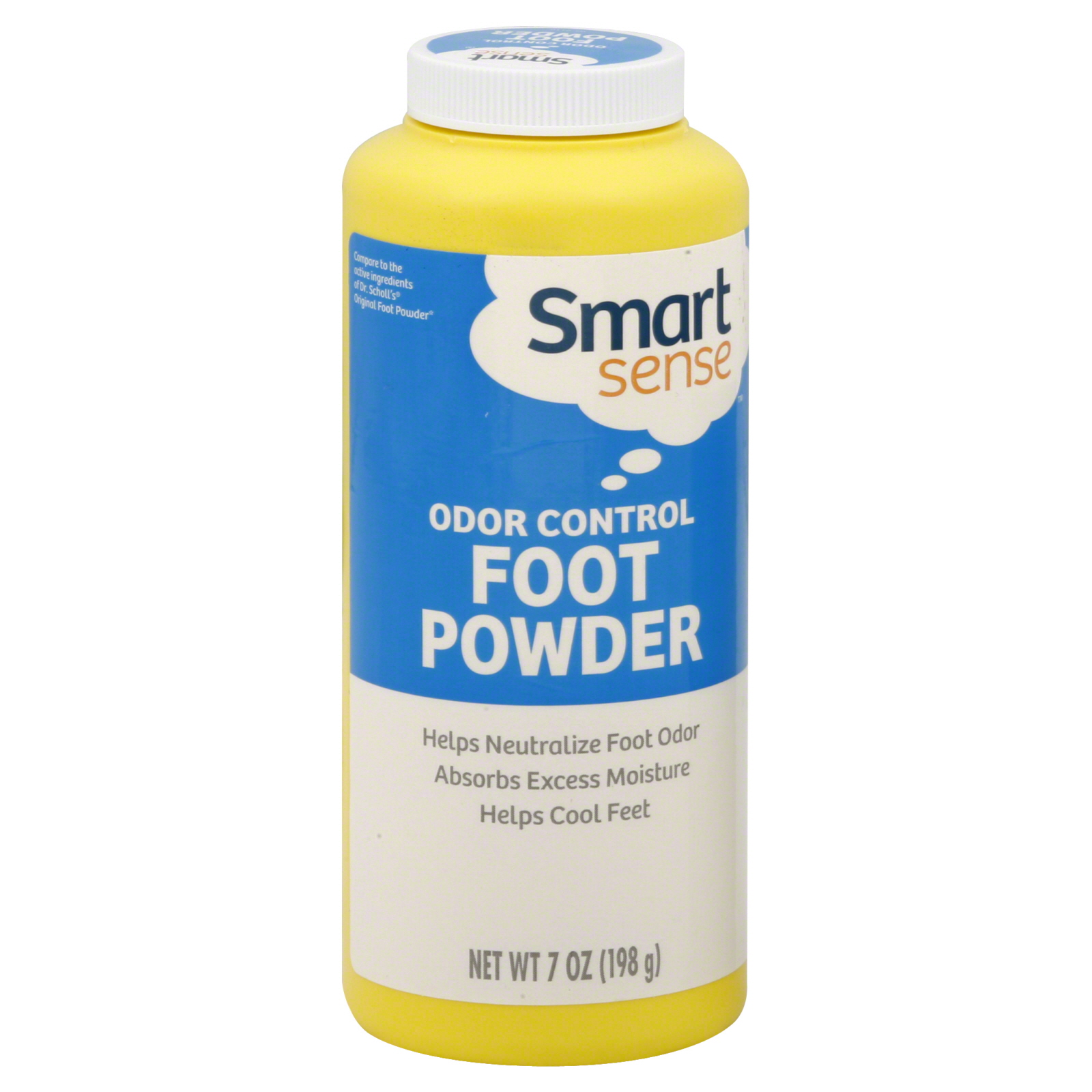 Smart Sense Foot Powder, Odor Control, 7 oz (198 g) Shop Your Way