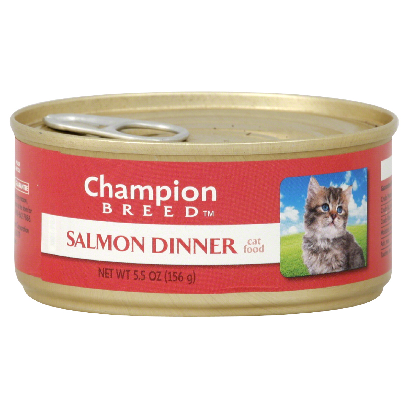 Champion Breed Cat Food, Salmon Dinner, 5.5 oz (156 g) at Kmart.com