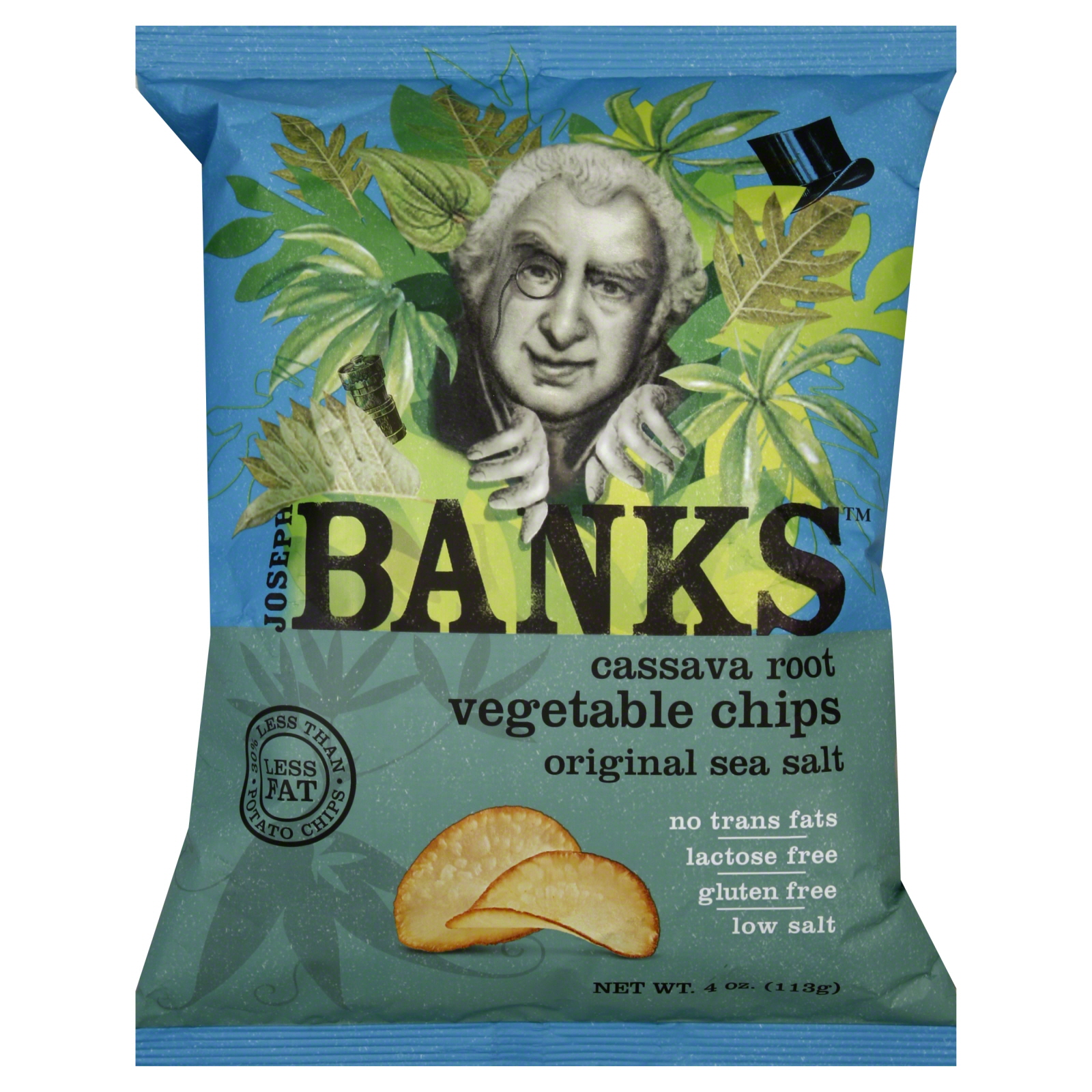 Joseph Banks Vegetable Chips, Cassava Root, Original Sea Salt, 4 oz (113 g) at Kmart.com