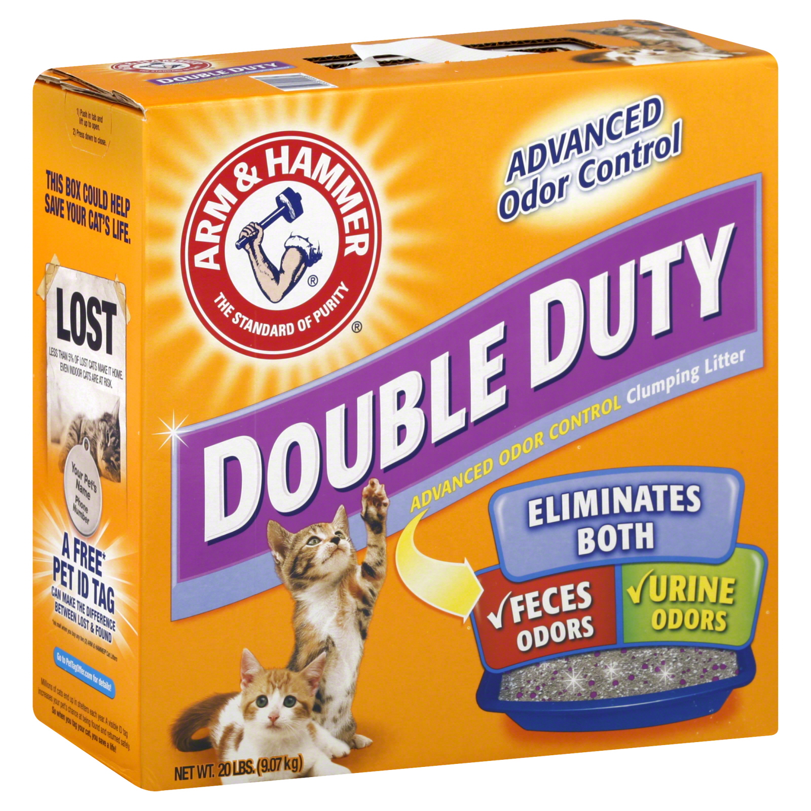 Arm & Hammer Double Duty Clumping Litter, Advanced Odor Control, 20 lb (9.07 kg) at Kmart.com